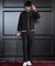 【BOWLER HAT LABEL】ダウンファブリック トラックジャケット