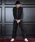 【BOWLER HAT LABEL】ダウンファブリック トラックジャケット