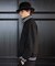 【BOWLER HAT LABEL】ダウンファブリック トラックジャケット