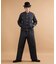 【525DENIM】14ozデニム ノーカラーGジャン