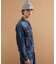 【525DENIM】14ozデニム ノーカラーGジャン