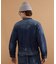 【525DENIM】14ozデニム ノーカラーGジャン