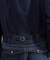【525DENIM】14ozデニム ノーカラーGジャン