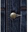 【525DENIM】14ozデニム ノーカラーGジャン