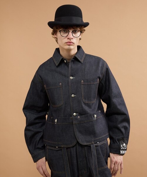 525DENIM】14ozデニム カバーオール｜タケオキクチの通販｜&mall