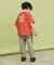 【110-150/6色展開】アソートプリントTシャツ/洗濯機OK