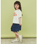 【110-150/6色展開】アソートプリントTシャツ/洗濯機OK