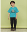 【110-150/6色展開】アソートプリントTシャツ/洗濯機OK