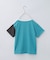 【110-160/洗濯機OK】縦切替えポケットTシャツ