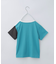 【110-160/洗濯機OK】縦切替えポケットTシャツ
