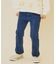 【110－160/裏起毛】あったかのびーるフレアパンツ/洗濯機OK