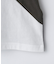 【110－160】斜め切替配色Tシャツ/洗濯機OK
