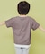 【110-160】レイヤー風ポケットTシャツ/洗濯機OK