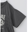 【110-150】シャーリングロゴTシャツ/ママとおそろい・洗濯機OK