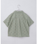 【120-150】刺繍オープンカラーシャツSS