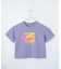 【110－160】レトロロゴTシャツ/洗濯機OK