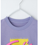 【110－160】レトロロゴTシャツ/洗濯機OK