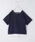 【110－160】レイヤード風半袖Tシャツ/洗濯機OK
