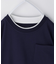 【110－160】レイヤード風半袖Tシャツ/洗濯機OK