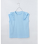 【110ー160】コットン肩フリルTシャツ