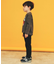 【110－160/裏起毛】あったかのびーるストレートパンツ/洗濯機OK