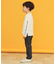 【110－160／6色展開】コットン長袖Ｔシャツ/洗濯機OK