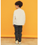【110－160／6色展開】コットン長袖Ｔシャツ/洗濯機OK