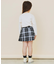 【110-160】チェックスカートパンツ