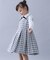 【120-130/3点セット】ジャケット＆チェックワンピース/入園・卒園・入学