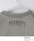 【110－160】PEANUTS ／ ピーナッツ スヌーピー ヴィンテージ風プリント長袖Tシャツ