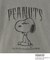 【110－160】PEANUTS ／ ピーナッツ スヌーピー ヴィンテージ風プリント長袖Tシャツ