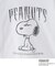 【110－160】PEANUTS ／ ピーナッツ スヌーピー ヴィンテージ風プリント長袖Tシャツ