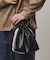 ADAMPATEK 別注 パテッドイントレ巾着ショルダーバッグ