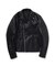 【WEB限定】シンセティックレザーダブルライダースジャケット