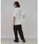 モチーフバックプリントTシャツ