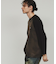 ブリーチラグランスリーブTシャツ