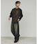 ブリーチラグランスリーブTシャツ