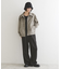 ジップショートブルゾン