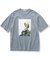 フラワープリントTシャツ