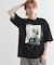フラワープリントTシャツ