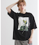 フラワープリントTシャツ