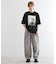 フラワープリントTシャツ