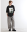 フラワープリントTシャツ