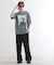フラワープリントTシャツ
