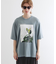 フラワープリントTシャツ