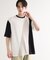 【UV、接触冷感】ナナメ切替アソートTシャツ