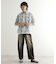 シアーフラワーシャツ