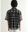 メッシュオンブレーチェックシャツ
