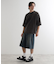 ヴィンテージクロップドTシャツ/ヴィンテージライク/半袖Tシャツ