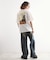 アンドリューマクリア バックプリントフォトTシャツ